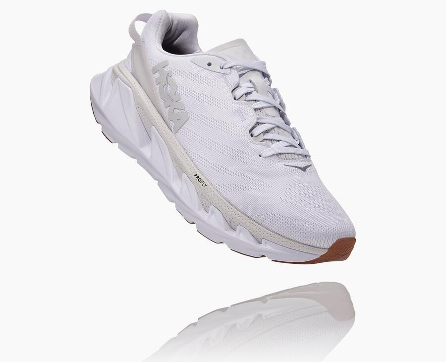 Hoka One One Bezecke Topanky Panske Biele - Elevon 2 - 62019-CYTA